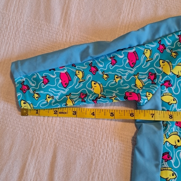 Bonverano girls size 24-36 months 1 piece swim suit UPF 50+ - Picture 4 of 6